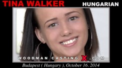 Access Tina Walker casting in streaming. A  girl, Tina Walker will have sex with Pierre Woodman. 