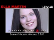 Casting of ELLA MARTIN video