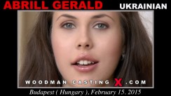 Access Abrill Gerald casting in streaming. A  girl, Abrill Gerald will have sex with Pierre Woodman. 