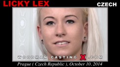 Download Licky Lex casting video files. Pierre Woodman undress Licky Lex, a  girl. 