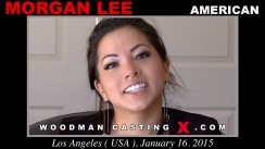 Access Morgan Lee casting in streaming. A  girl, Morgan Lee will have sex with Pierre Woodman. 