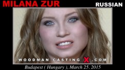Check out this video of Milana Zur having an audition. Erotic meeting between Pierre Woodman and Milana Zur, a  girl. 