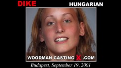Check out this video of Dike having an audition. Erotic meeting between Pierre Woodman and Dike, a  girl. 