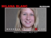 Casting of MILANA BLANC video
