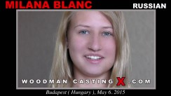 Casting of MILANA BLANC video