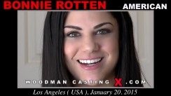 Watch our casting video of Bonnie Rotten. Erotic meeting between Pierre Woodman and Bonnie Rotten, a  girl. 