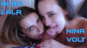 Alba Lala and Nina Volt - Wunf 344
