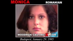 Look at Monica getting her porn audition. Erotic meeting between Pierre Woodman and Monica, a  girl. 