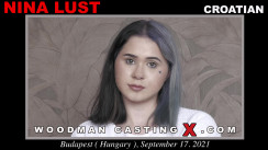 Casting of NINA LUST video