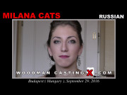Casting of MILANA CATS video