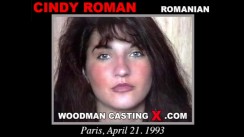 Look at Cindy Roman getting her porn audition. Erotic meeting between Pierre Woodman and Cindy Roman, a  girl. 
