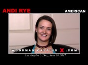 Casting of ANDI RYE video